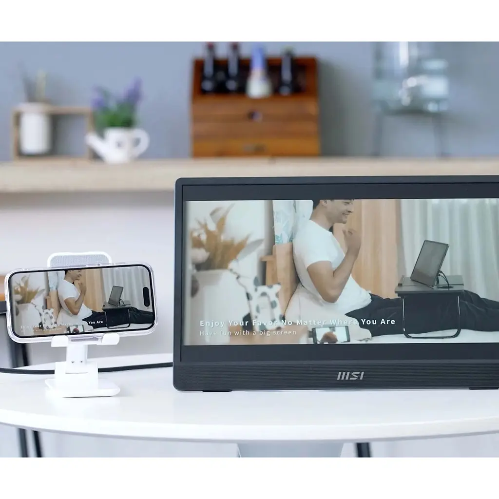 Портативний монітор MSI Pro MP161 E2U [118630] - фото 13