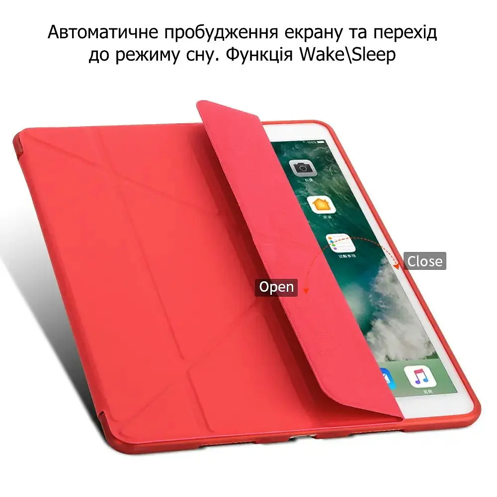 Чохол-книжка Smart для iPad Air 3/iPad Pro 10.5 обкладинка смарт кейс футляр червоний - фото 7