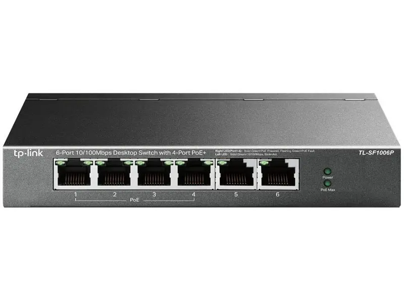 Комутатор TP-LINK TL-SF1006P