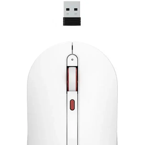 Бездротова мишка Xiaomi Miiiw Wireless Mute Mouse MWMM01 біла - фото 5