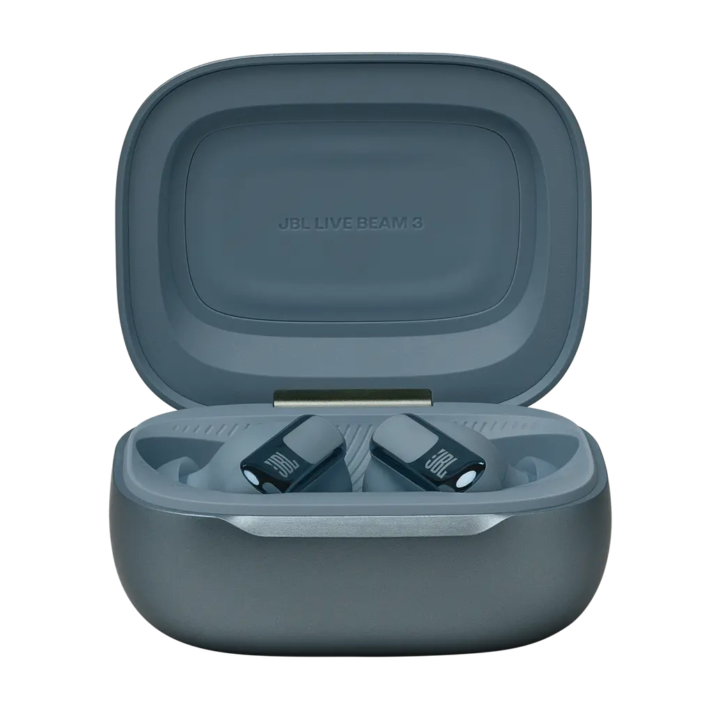 Навушники бездротові JBL Live Beam 3 (JBLLIVEBEAM3BLU) сині - фото 2