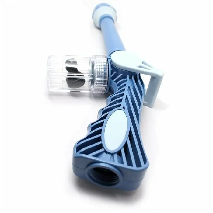 Насадка для шланга EZ Jet Water Cannon 8в1 з розпилювачем, мильним резервуаром і 8 режимами - фото 3
