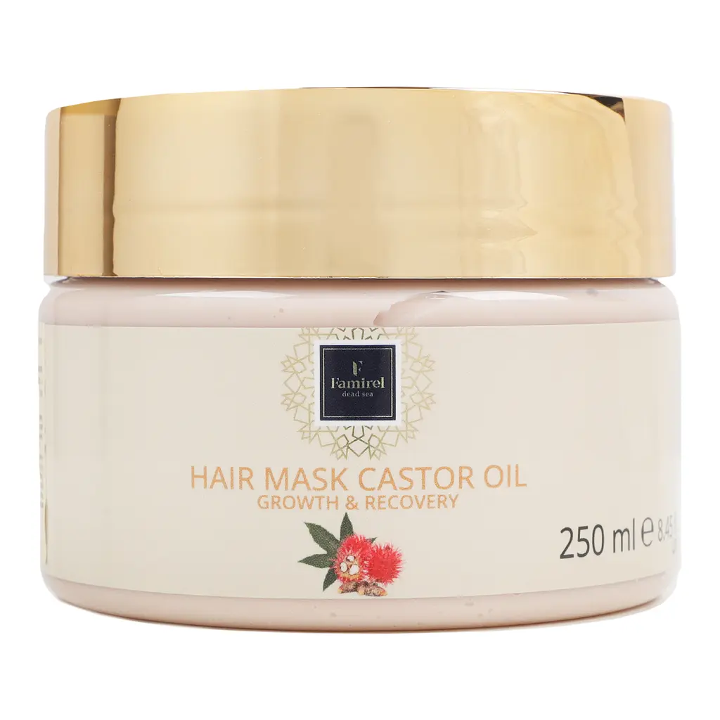 Маска для волосся Famirel Castor Oil з касторовою олією 250 мл - фото 3