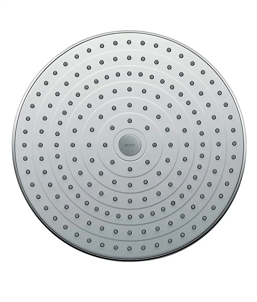 Верхній душ Hansgrohe Raindance Select S 300 2jet з тримачем зі стелі хром/білий 27337400, Хром - фото 2
