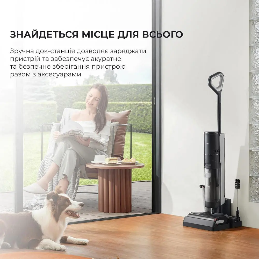 Вертикальний миючий пилосос Dreame Wet&Dry Vacuum Cleaner H12 Pro (HHR25A) - фото 7