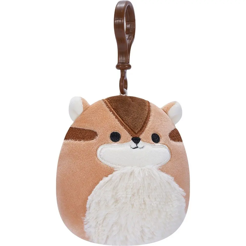 М'яка іграшка-брелок Squishmallows Бурундук Мельзі, 9 см (SQCP00148) - фото 2