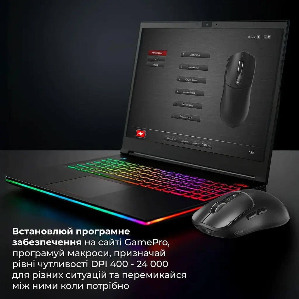 Мышь GamePro Genesis Ranker (GM012B) - фото 8
