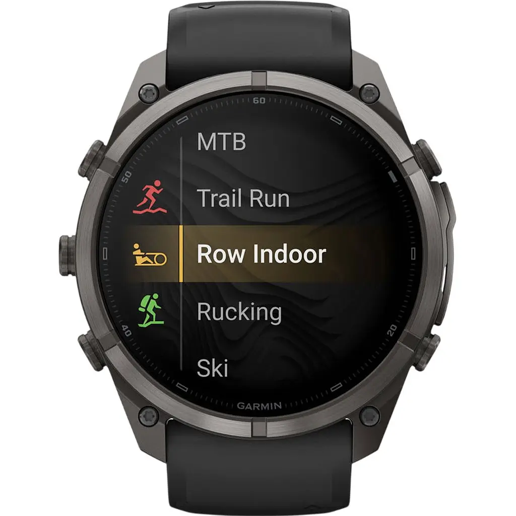 Смарт-годинник Garmin Fenix 9 Pro inReach 47mm Carbon Gray DLC Titanium w. Black/Pebble Gray Silicone Band (010-04336-10/11) [177387] - фото 8