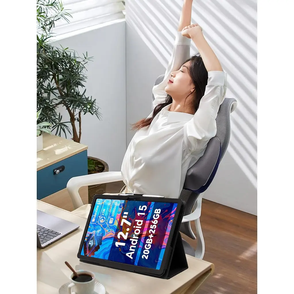 Чохол для планшета BeCover Slimbook Teclast ArtPad Pro 12.7", чорний (715129) - фото 7