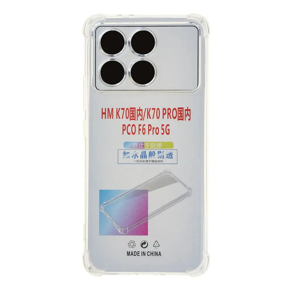 Чохол Virgin Hard Silicone Poco X6 Pro 5G Transparent (34644_3342306) - фото 2