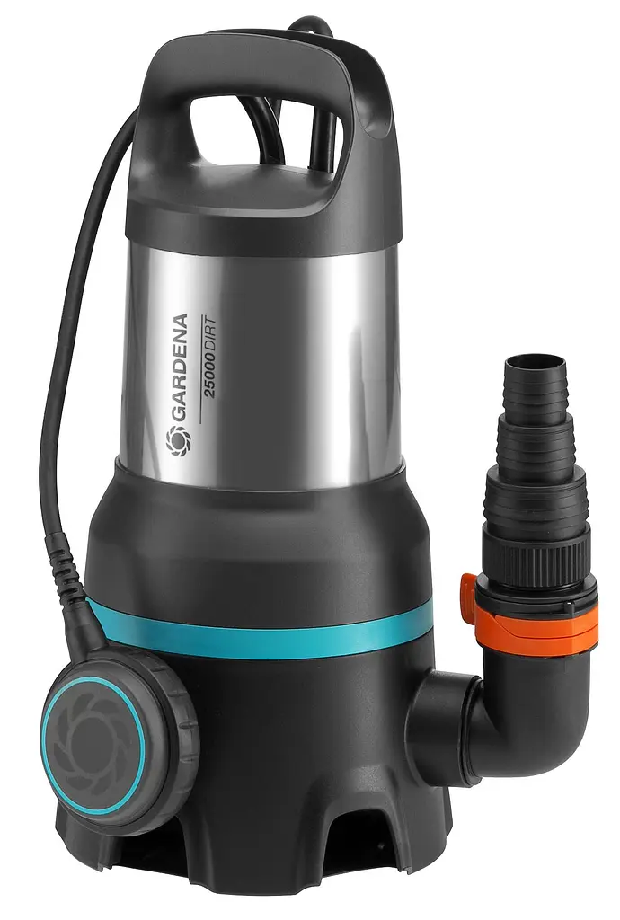 Насос дренажний для грязної води Gardena 25000 (09046-20) - фото 3