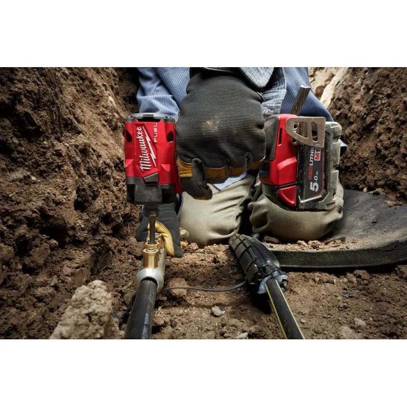 Гайковерт акумуляторний безщітковий 1/2'' MILWAUKEE, M18 FIW2F12-502Х, 339Нм, з кільцем - фото 8