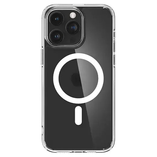 Чохол Spigen Ultra Hybrid (MagFit) Frost Clear для iPhone 15 Pro (ACS06719) - фото 2