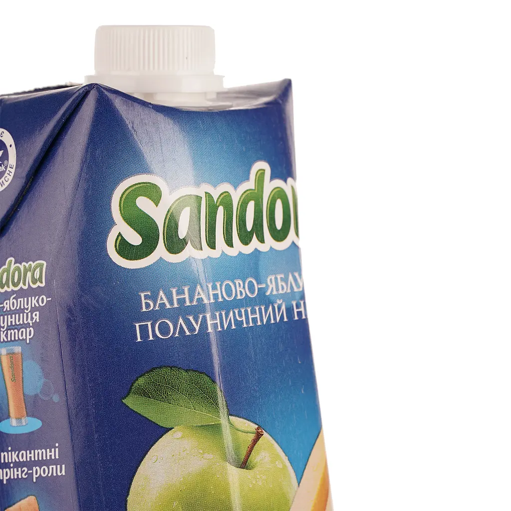 Нектар Sandora Бананово-яблочно-клубничный 500 мл (546555) - фото 4