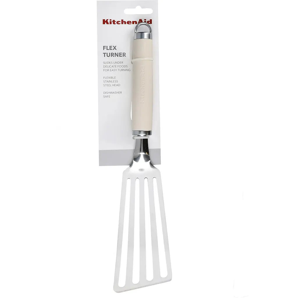Лопатка с прорезями KitchenAid Coreline кремовая (KAG024OHACE) - фото 3