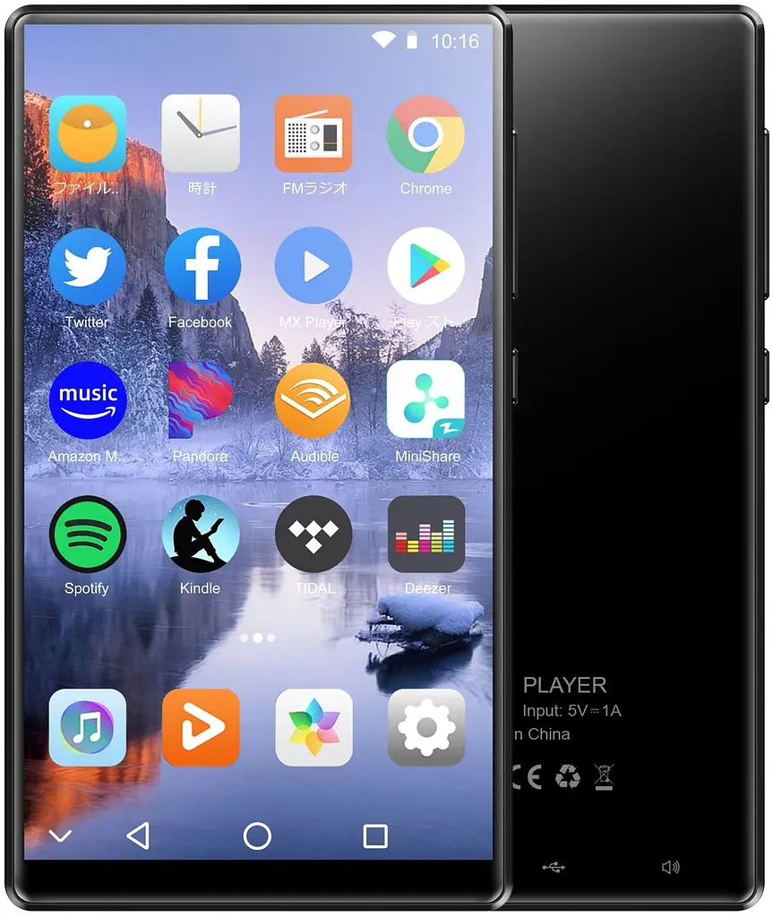 HIFI MP3 Audio плеєр Oilsky M501 80 ГБ, Bluetooth, Wi-Fi, Android, IPS - фото 6