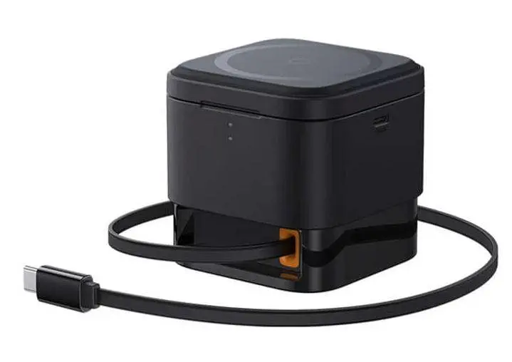 Бездротовий зарядний пристрій Baseus MagPro 2-in-1 Magnetic Wireless Charger 25 W - фото 5