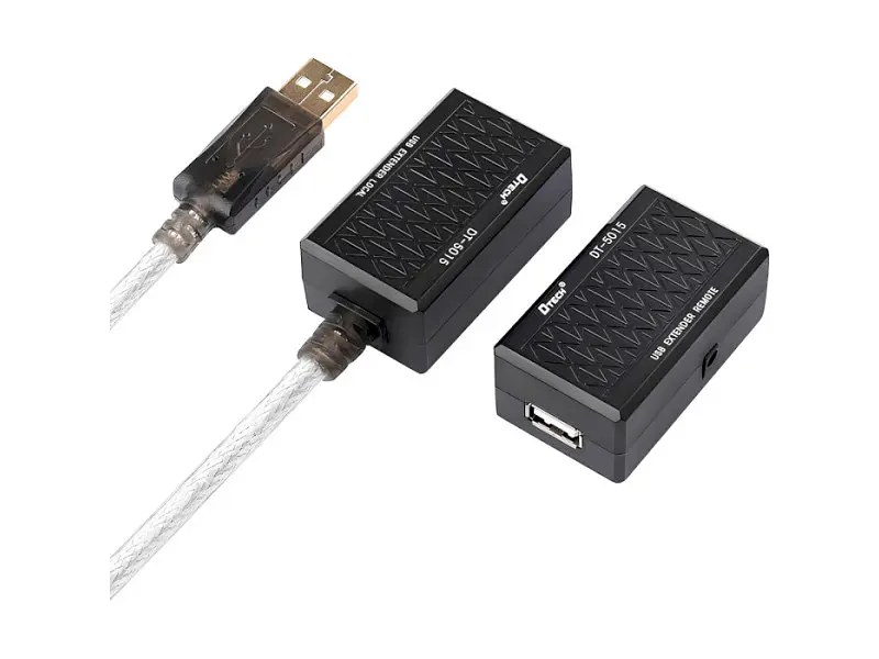 Подовжувач Dtech USB-UTP, до 60 м (DT-5015) - фото 3