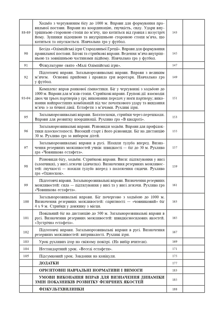 Фізична культура. 2 клас. Конспекти уроків - Руслана Богайчук - фото 6