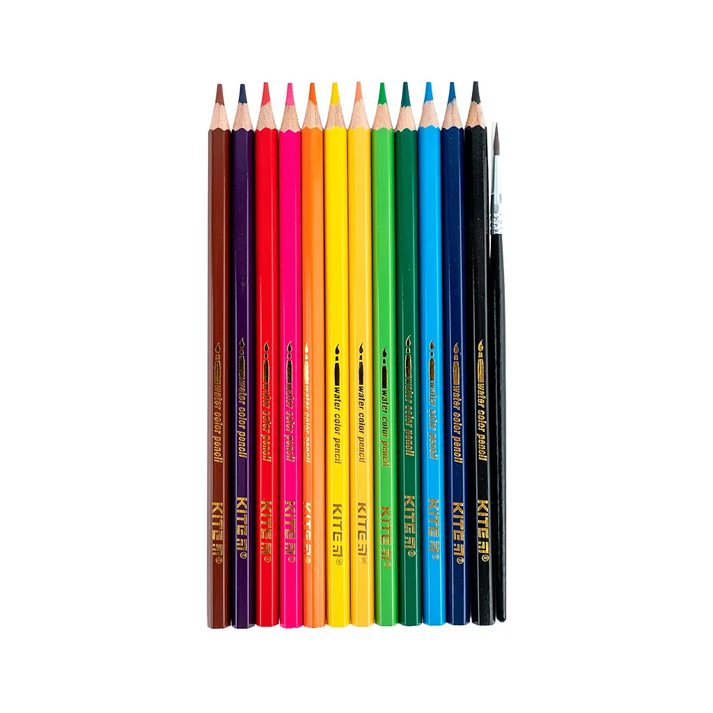 Олівці кольорові Kite Classic акварельні 12 кольорів (K-1049) - фото 3