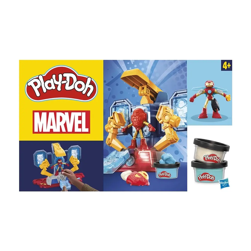 Набір для творчості Hasbro Play-Doh Marvel Айрон-Мен Залізна людина (G0035) - фото 2