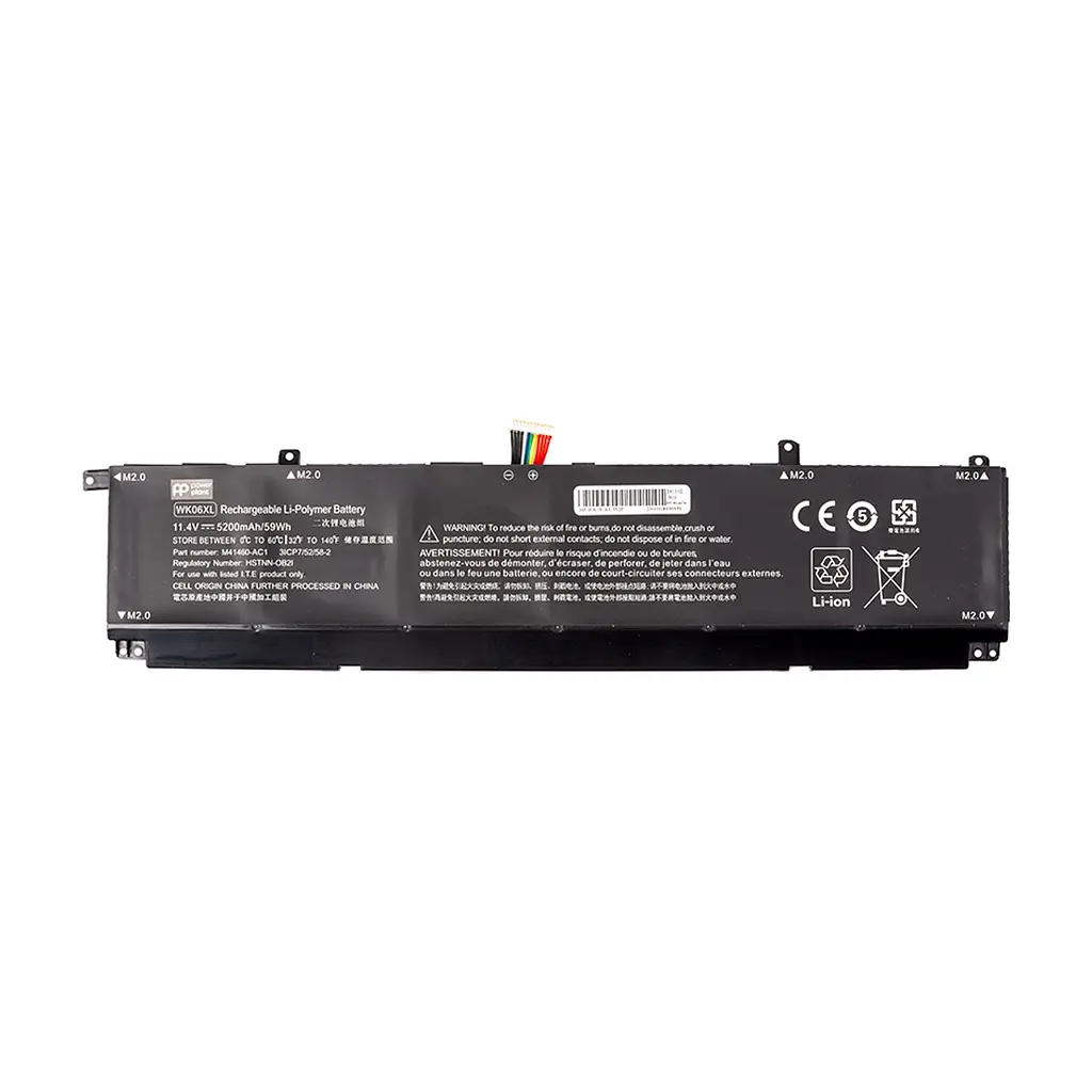 Акумулятор до ноутбука HP 7 Series 17-CK (WK06) 11.4V 5200mAh PowerPlant (NB462414)
