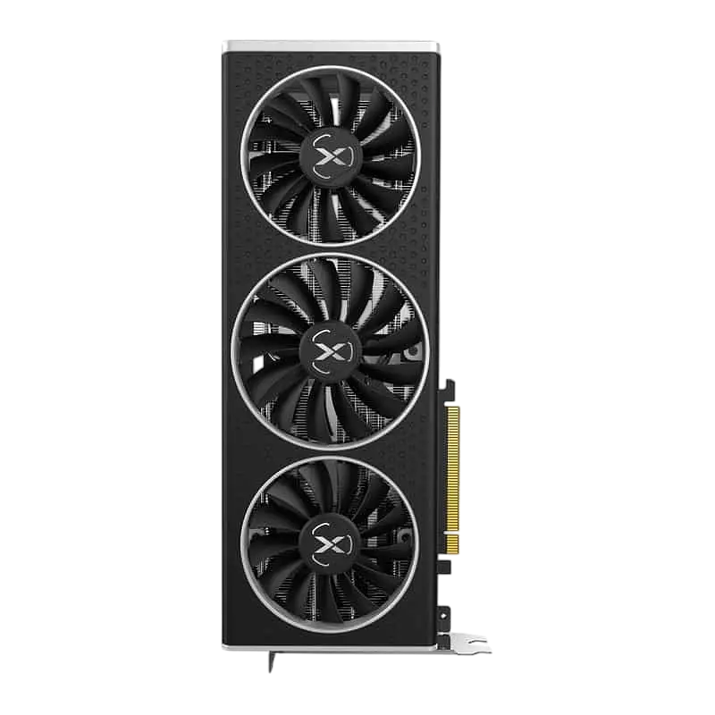 Видеокарта AMD Radeon RX 6700 XT 12 GB XFX Speedster Qick 319 Black Gaming (RX-67XTYPBDP) Б/У - фото 2