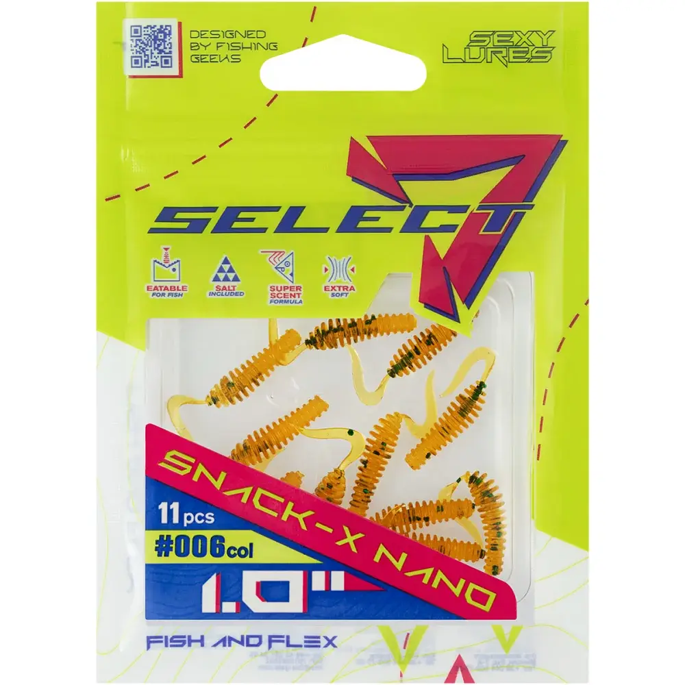 Силікон Select Snack-X Nano 1" 006 (11 шт/уп) - фото 2