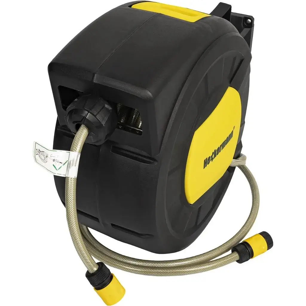 Катушка со шлангом Heckermann ZYW011-S28 автоматическая 28 м - фото 2