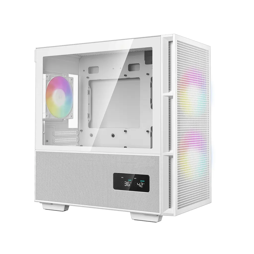 Корпус Deepcool CH360 Digital White без блока питания (R-CH360-WHAPE3D-G-1) без блока питания - фото 2