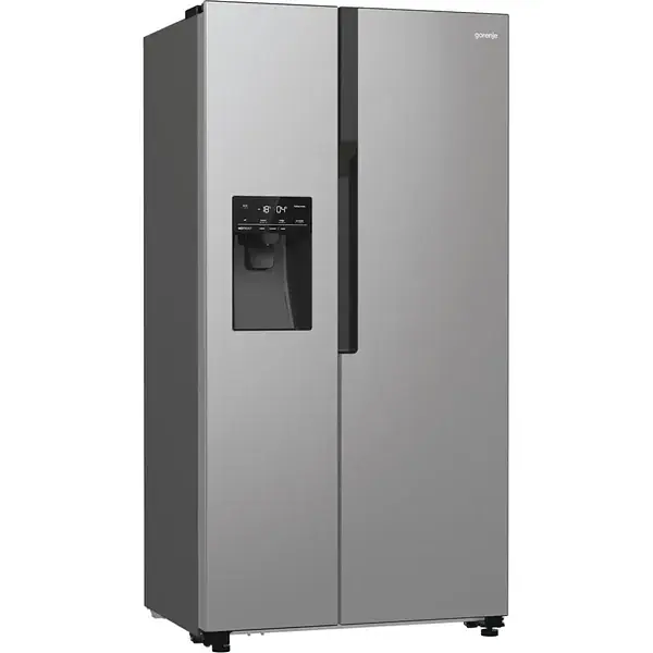 Холодильник Gorenje SBS 179х70х92 см 2 двері 376(190) л А++ NF+ Інв. диспенсер генератор льоду Зовн. Диспл нерж - фото 2