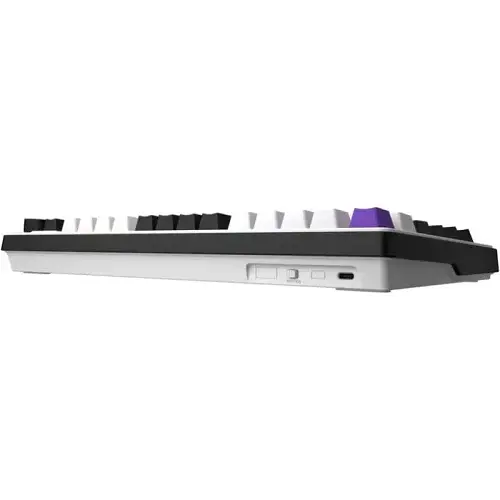 Клавіатура Hator Hellyberry HK75, White/Violet, USB, механічна (перемикачі Hellyberry Linear), формат 75% (82 кнопки), RGB підсвічування з індивідуальним налаштуванням кожної кнопки, UA/EN - фото 5