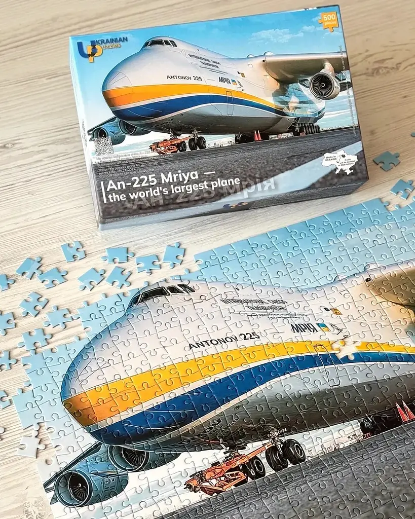 Пазл Атак UkrainianPuzzles АН-225 Мрія - найбільший у світі літак - фото 7