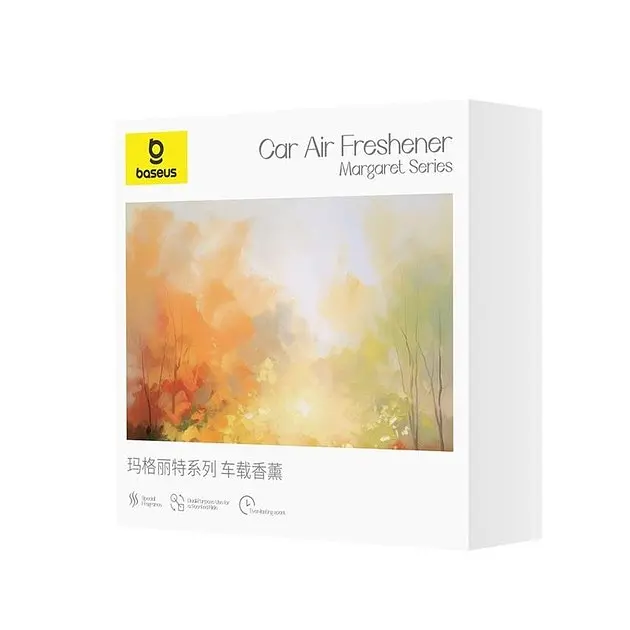 Освіжувач повітря для авто Baseus Margaret Series Car Air Freshener Pomelo Coast Custard Yellow - фото 5