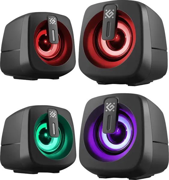 Акустика Defender J1 6Вт USB Black (65961) - фото 8