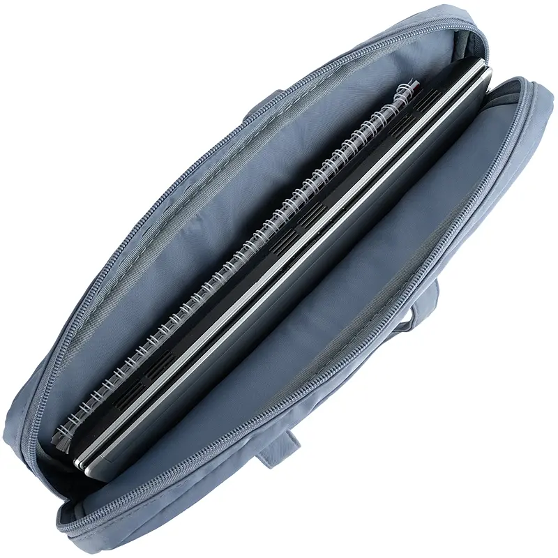 Сумка для документов текстильная Axent А4+ 1 отделение, блакина (1631-03-A) - фото 5