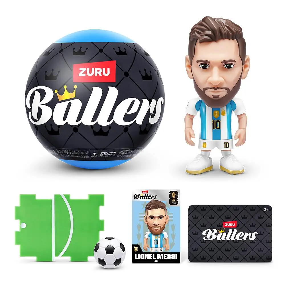 Ballers (Боллерз). FIFA GLOBAL (Фіфа Глобал): Фігурка-сюрприз футболіста у капсулі (серія 1) Ballers Z77792 - фото 4