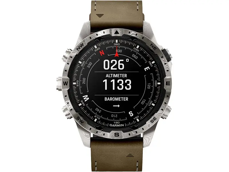 Смарт-годинник Garmin MARQ (Gen 2) Adventurer - Damascus Steel Edition (010-03393-30/31) - фото 3