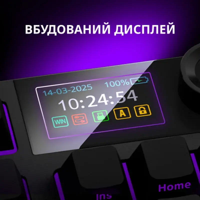 Клавіатура Lorgar KBP70TKLW Wireless TKL Mechanical Pro UA White (LRG-KBP70TKLW-WH-US) - фото 7