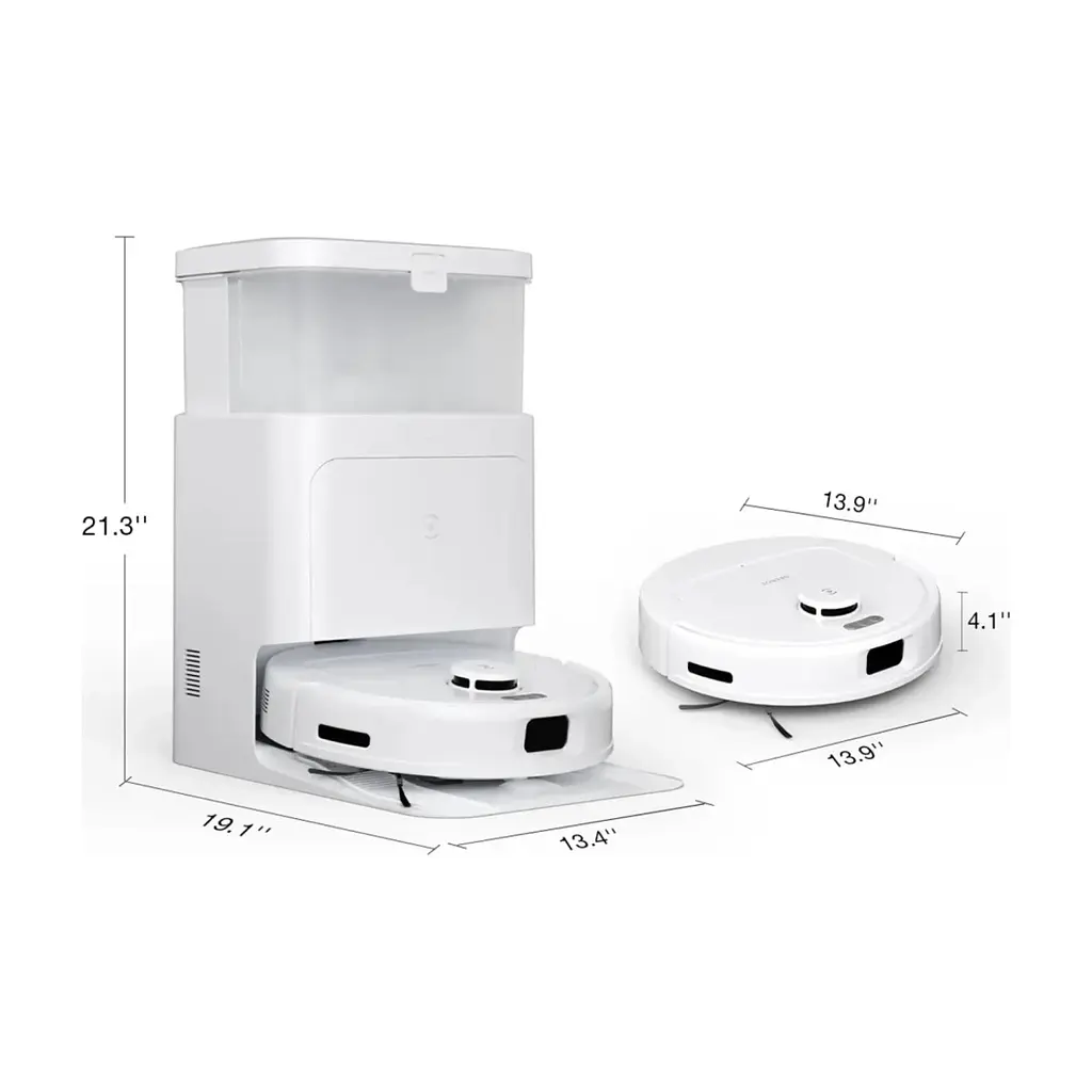 Пилосос Ecovacs DEEBOT N30 PRO OMNI (YDLX11-1 WHITE) - фото 6