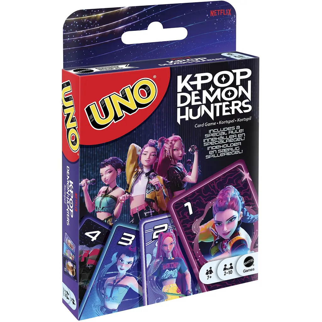  Настільна гра Mattel UNO KPop Demon Hunters (JRV01) - фото 2