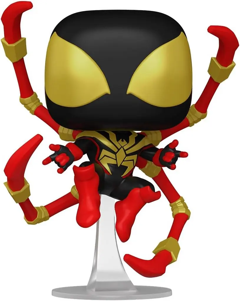 Фигурка Funko Pop Marvel Майлз Моралес Железный Человек-паук Marvel Miles Morales Iron Spider 10 см FP M MM 1448 - фото 3