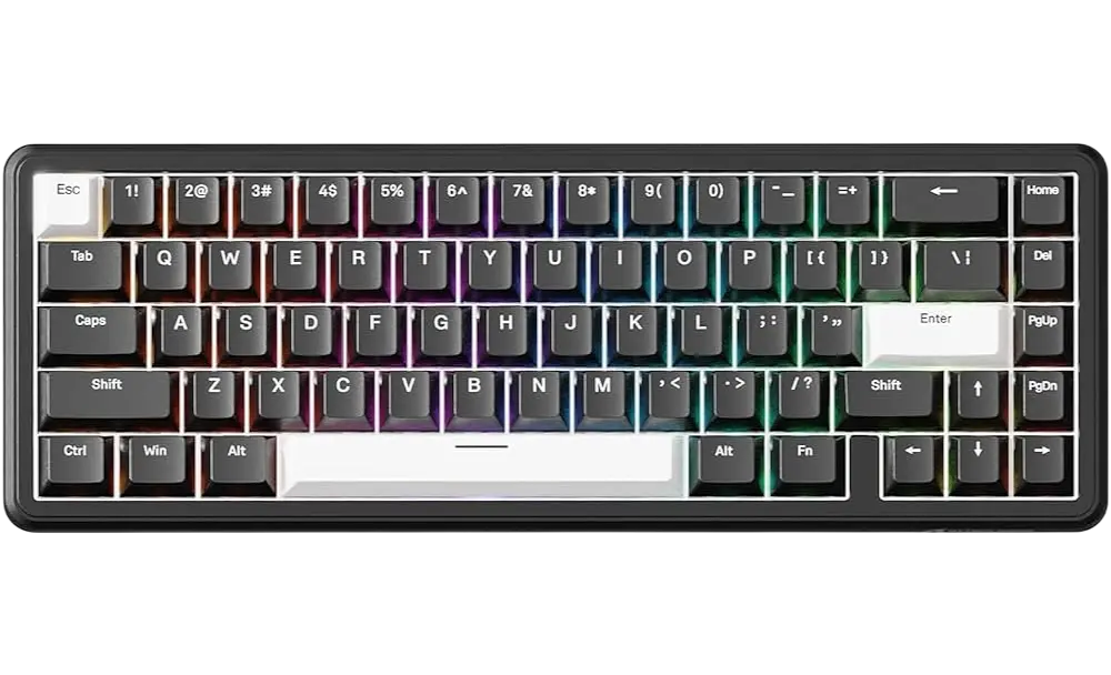 Клавіатура Attack Shark X65 HE Black (X65-HEMS-B) - фото 4