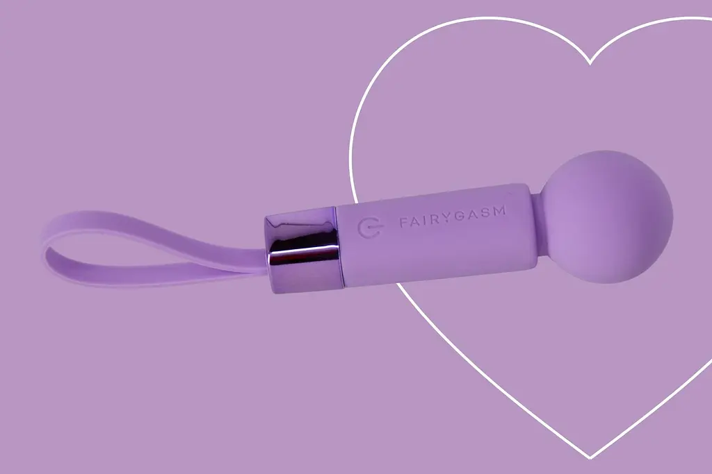 Вібратор FairyGasm Pearlstasy 11 см фіолетовий - фото 5
