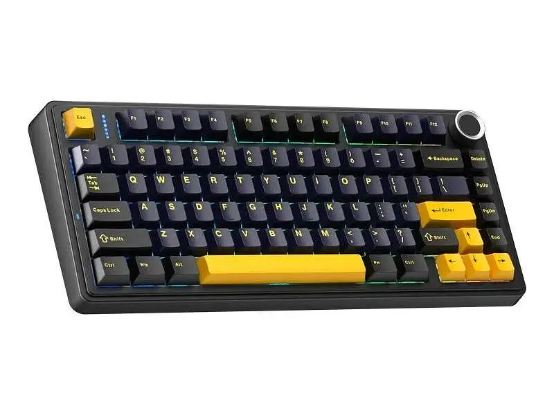 Клавіатура Aula F75 Kailh Pink Switch Black (6978080504890) - фото 3