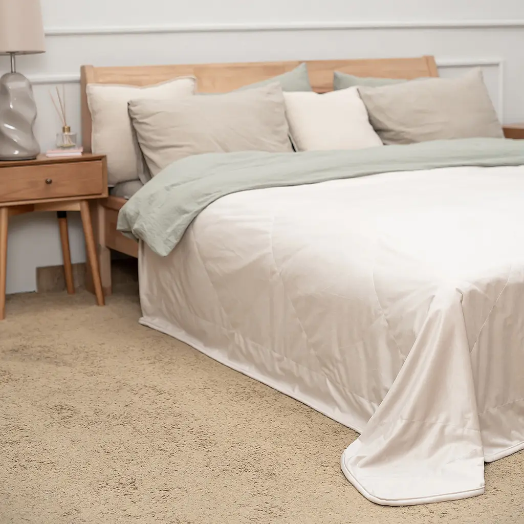 Плед-покривало двостороннє Sonex Aspen 140х200 см бежеве (SO102545) - фото 9