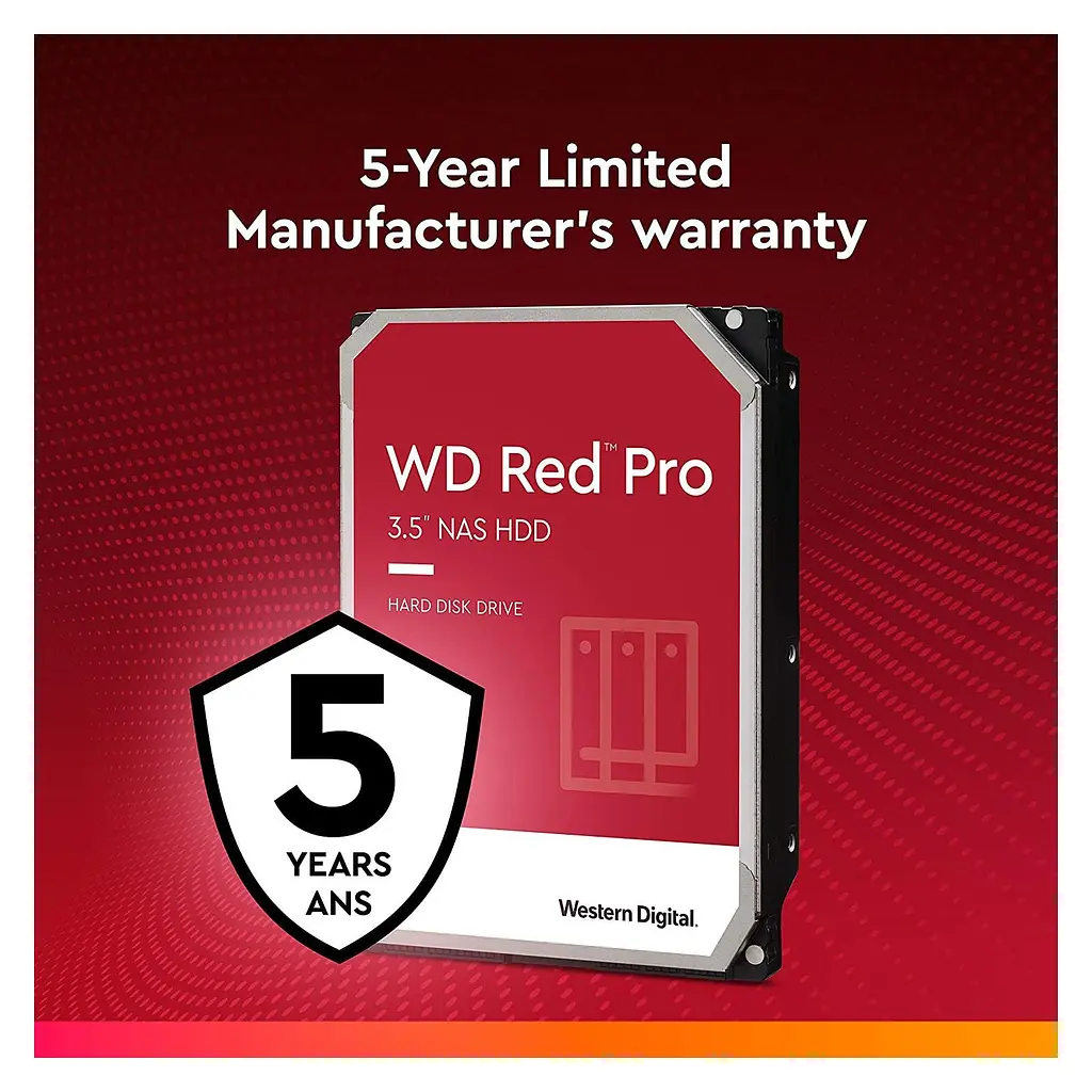 Жесткий диск WD WD 16 ТБ 3,5" 7200 512 МБ SATA Red Pro NAS - фото 3