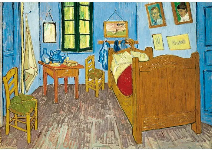 Пазл Clementoni Museum Collection: Спальня в Арлі, Вінсент ван Гог (Museum Collection - Bedroom in Arles Puzzle - 1000 pcs.), 1000 ел. (39968) - фото 2