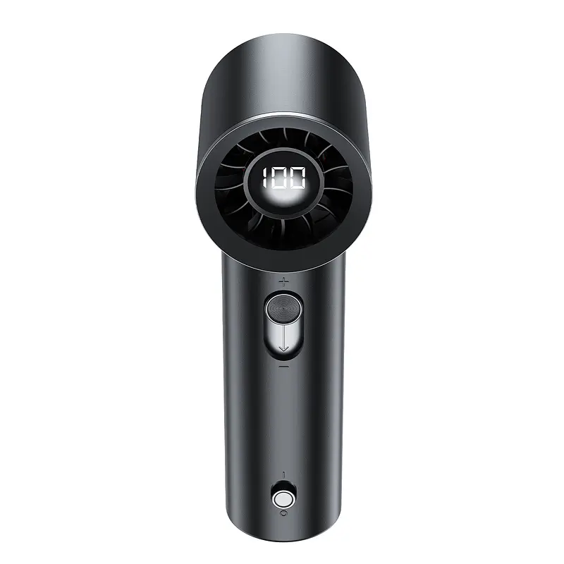 Вентилятор ACEFAST YF1 1800 mAh LED-дисплей mini handheld fan Black - фото 2