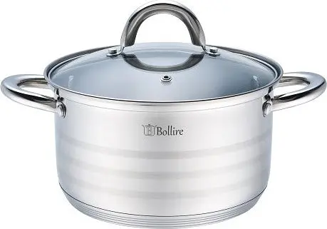 Каструля з кришкою Bollire BR-2004 5,2 л 24х13 см - фото 2